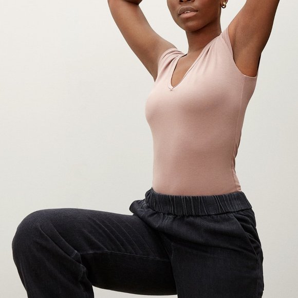 Everlane v-neck ballet bodysuit XXS - Picture 3 of 7